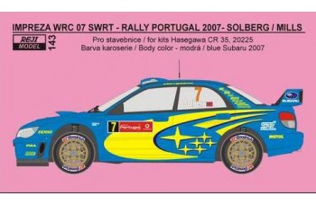 Transkit – Subaru Impreza WRC - SWRT - Rally Portugal 2007